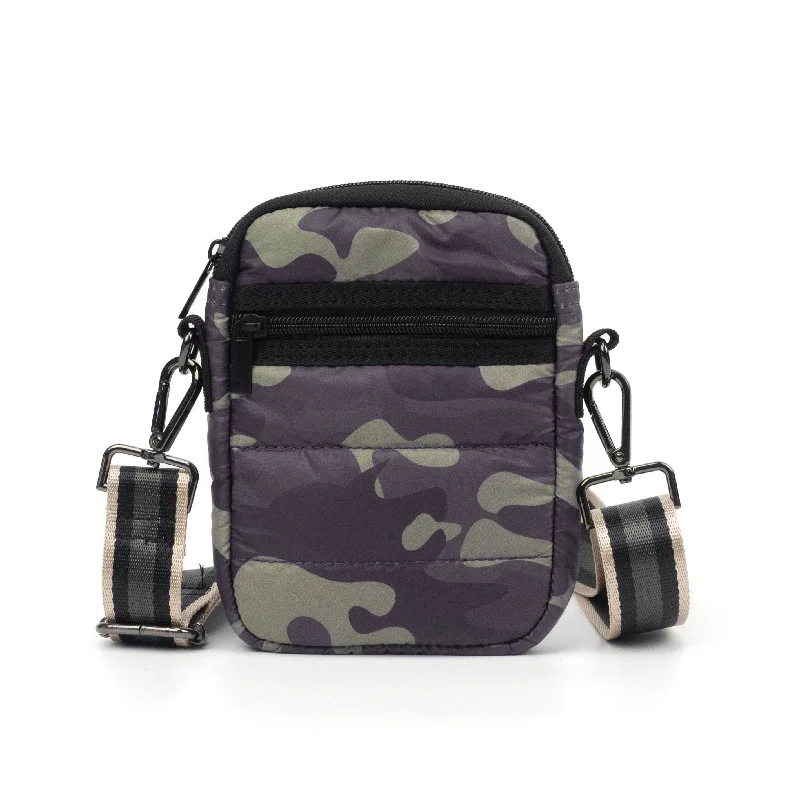 Affordable Bags For Budget Shoppers Camouflage Puffer Cell Phone Bag