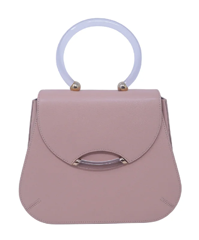 Trendy Bags For Sales Charlotte Olympia Pink Handbag w/ Lucite Handle