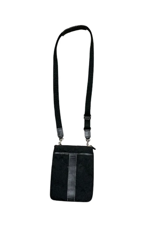 Seasonal Clearance Bags For Summer Coach Black Logo Mini Purse