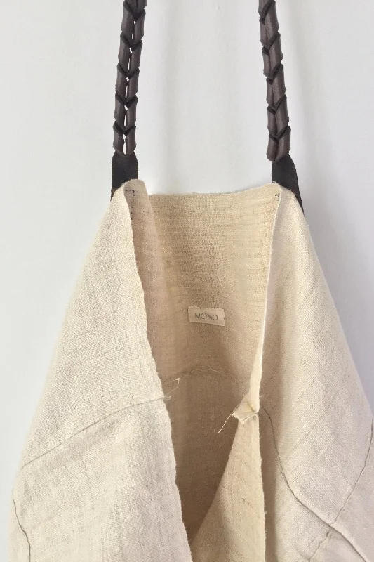 Designer Bags For Luxury Collectors COTTON HEMP TOTE BAG FAH