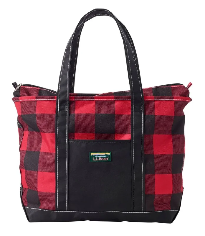 Flash Sale On Premium Bags Everyday Lightweight Tote Plaid Medium SHALE GREY BUFFALO PLAID Large