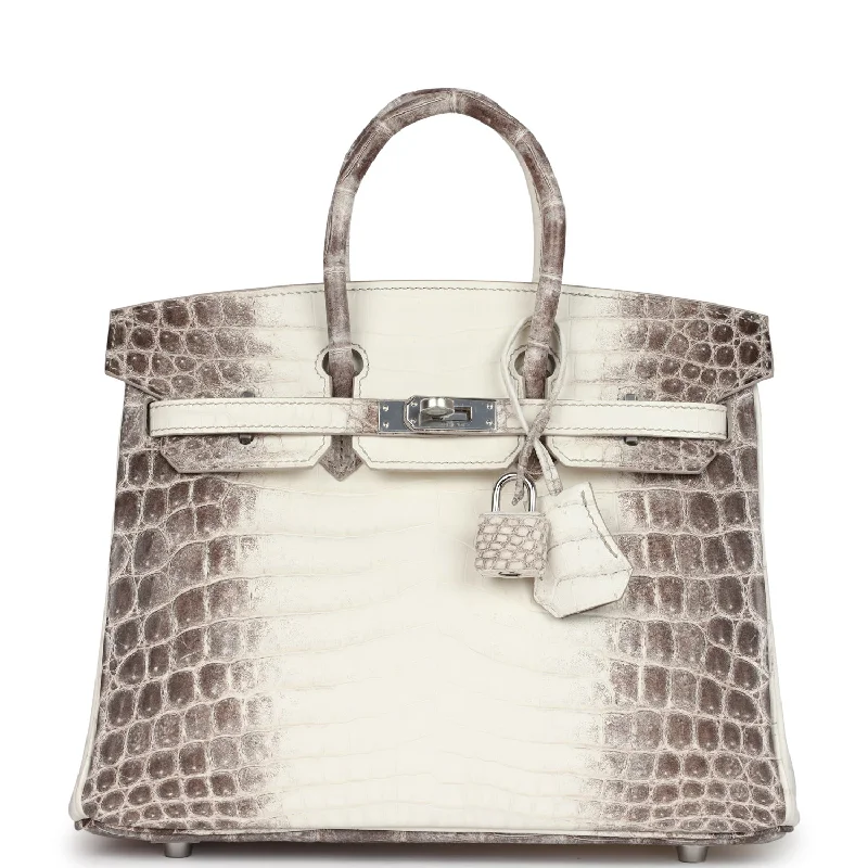 Professional Bags With Office Discounts Hermes Birkin 25 Himalaya Niloticus Crocodile Palladium Hardware