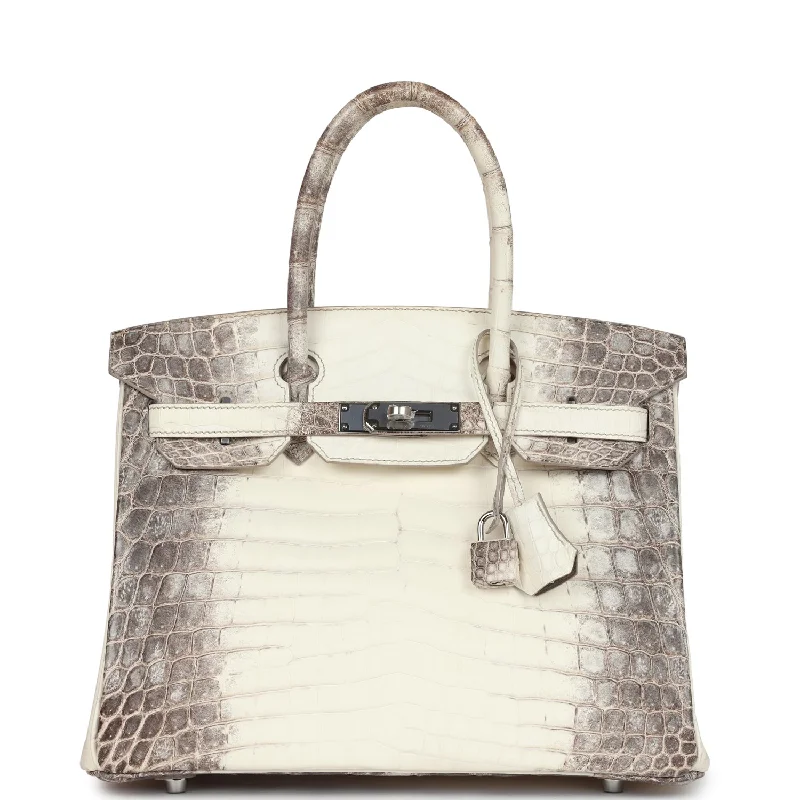 Designer Bags For Luxury Collectors With Offers Hermes Birkin 30 Himalaya Niloticus Crocodile Palladium Hardware