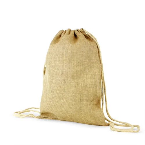 Flash Sale On Premium Bags Jute / Burlap Drawstring Back