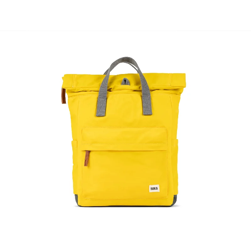 Vintage-Inspired Canfield B Mustard Recycled Nylon