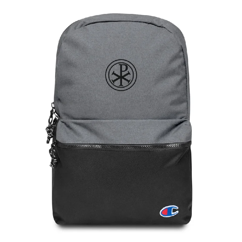 Cozy Handbags With Clearance Prices Chi-Rho Catholic Backpack, Champion