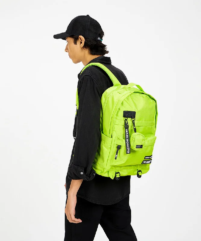 Sporty Bags For Active And Athletic Lifestyles City Backpack // Neon