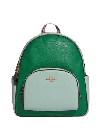 Designer Bags For Luxury Collectors With Offers Coach Court Backpack In Colorblock