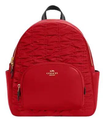 Trendy Bags For Sales Coach Court Backpack With Ruching