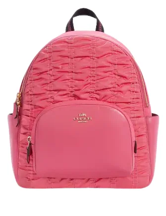 Designer Bags For Luxury Collectors With Offers Coach Court Backpack With Ruching