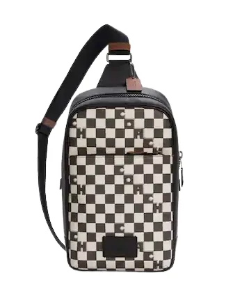 Rustic Bags For Outdoor And Nature-Inspired Looks Coach Westway Pack With Checker Print