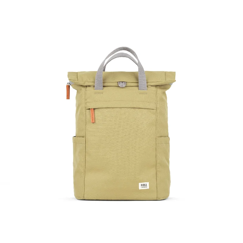 Seasonal Clearance Bags For Summer Finchley A Khaki Recycled Canvas