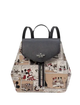 Active Lifestyles Kate Spade New York Disney X Kate Spade New York Minnie Mouse Flap Backpack