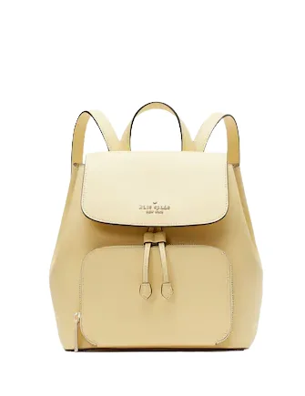 Minimalist Bags For Clean And Modern Aesthetics Kate Spade New York Kristi Medium Flap Backpack