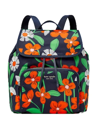 Inspired Bags For Timeless Elegance Kate Spade New York The Little Better Sam Daisy Vines Medium Backpack