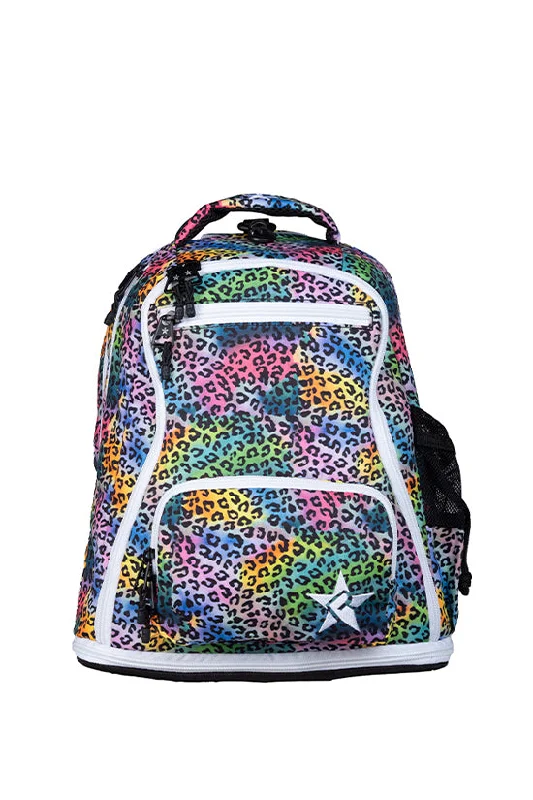 Chic Bags For Office Professionals And Urban Dwellers Limited Edition Rainbow Jungle Baby Dream Bag with White Zipper