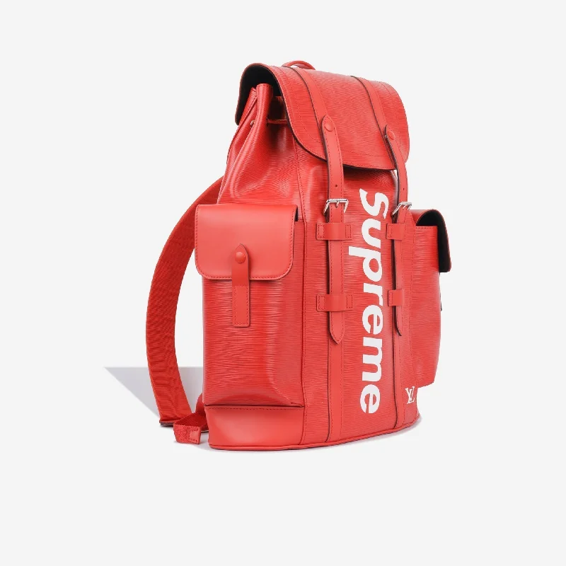 Minimalist Bags For Clean And Modern Aesthetics Louis Vuitton Supreme Epi Backpack