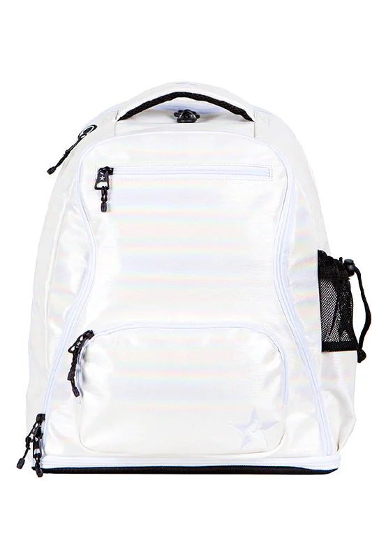 Sporty Bags For Active And Athletic Lifestyles Luster in Cream Rebel Dream Bag with White Zipper