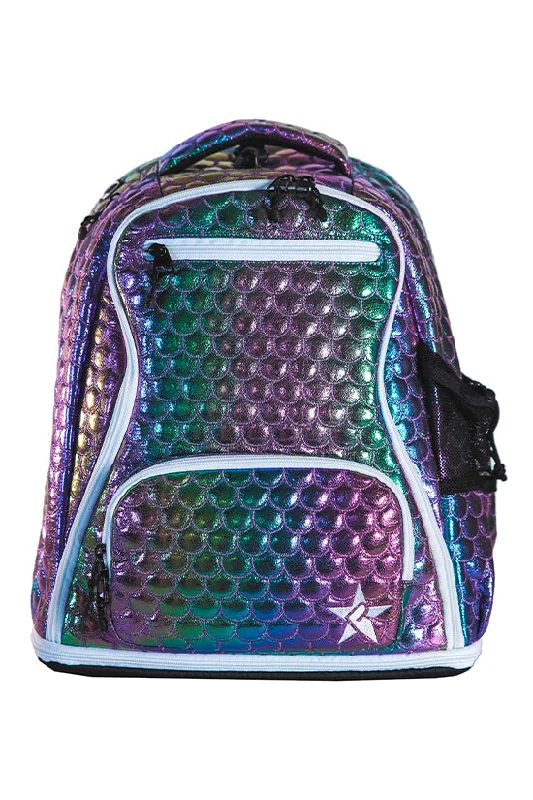 Halloween-Themed Mermaid Magic Rebel Dream Bag with White Zipper