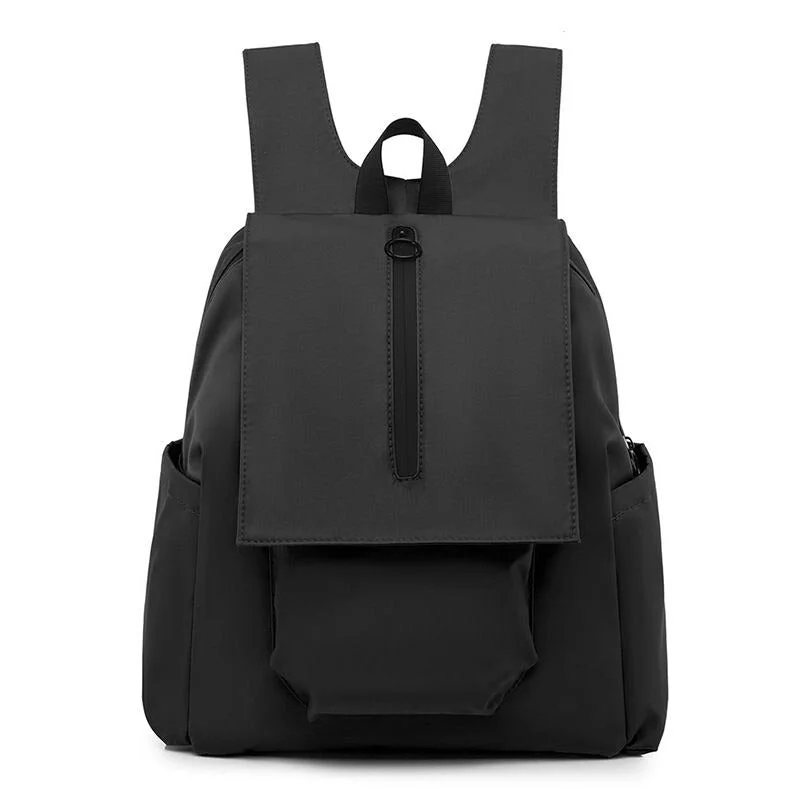 Durable And Cheap Bags Solid Color Waterproof Backpacks For Female