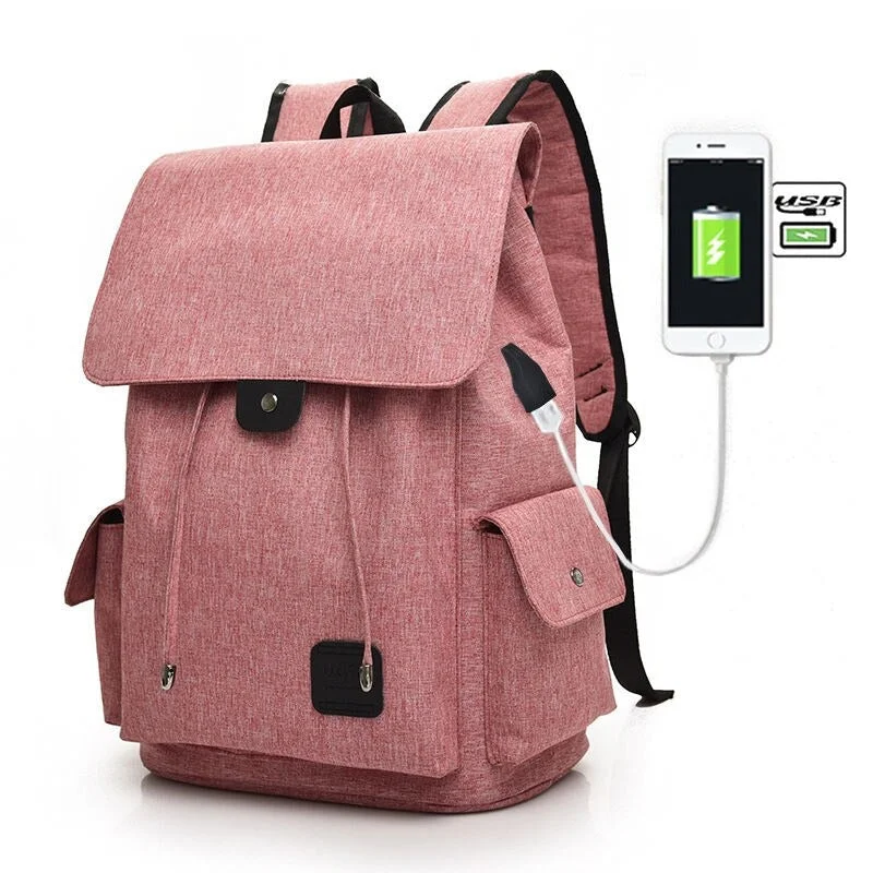 Scratch-Resistant And Luxury Sale Bags Women's USB Charging Laptop Backpack