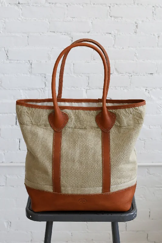 Stylish And Affordable Bags For Every Occasion 1940's era Salvaged Canvas Tote Bag