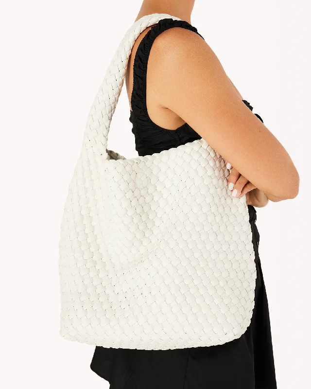 Bags For Free-Spirited And Artistic Styles AVIVA TOTE BAG - BONE