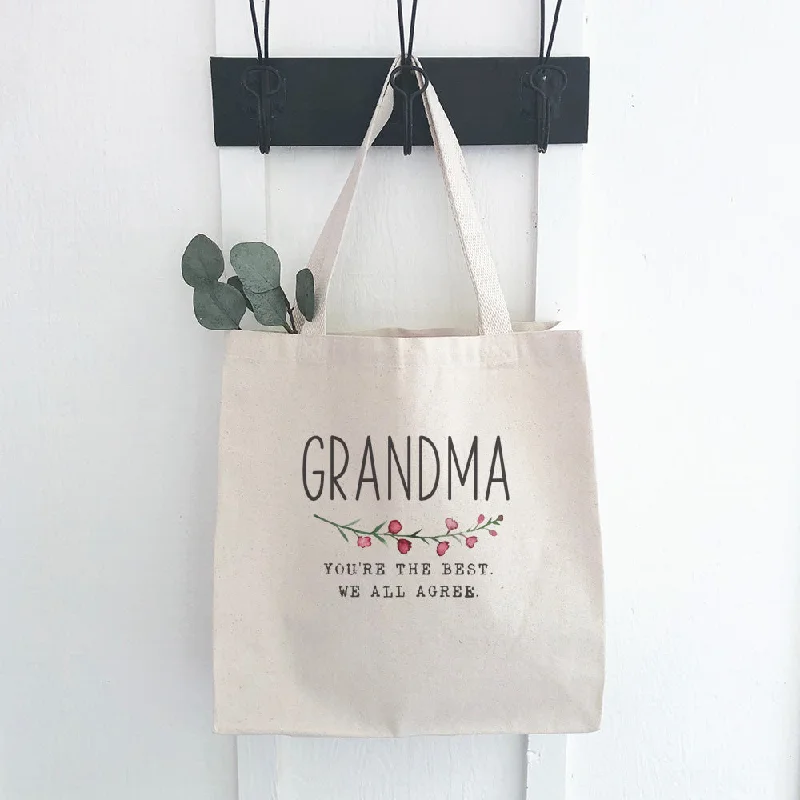 Trendy Bags For Sales Best Grandma - Canvas Tote Bag