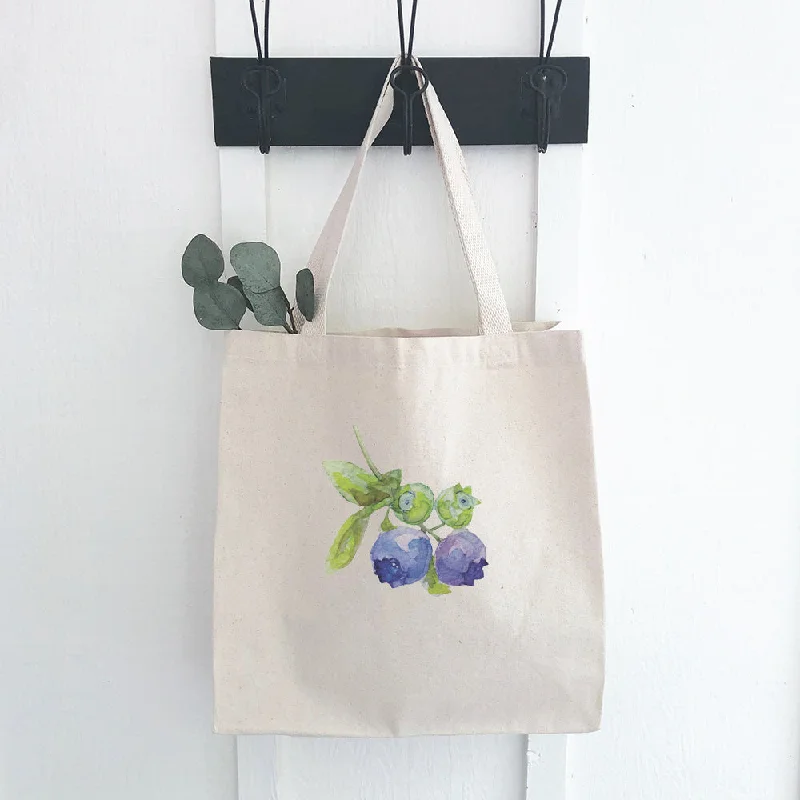 Luxury Bags On Sale Blueberries - Canvas Tote Bag