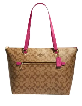 Trendy Bags Coach Gallery Tote In Signature Canvas