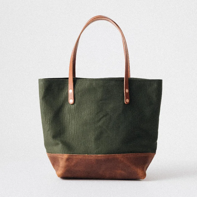 Edgy Bags For Bold And Daring Fashionistas Green Canvas Panel Tote