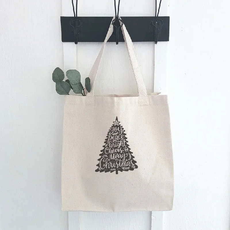 Bag For Luxury Lovers Joy Christmas Tree - Canvas Tote Bag