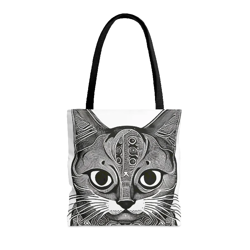 Stylish Yet Affordable Bags Kitty Cat Face Tote