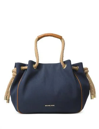 Discounted Designer Bags For Clearance Sale Michael Michael Kors Dalia Large Canvas Shoulder Tote