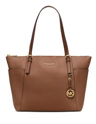 Bags With Tsa-Approved Features Michael Michael Kors Jet Set Item Large East West Top Zip Tote