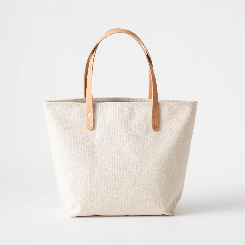 Inspired Bags For Timeless Elegance Natural Canvas Tote