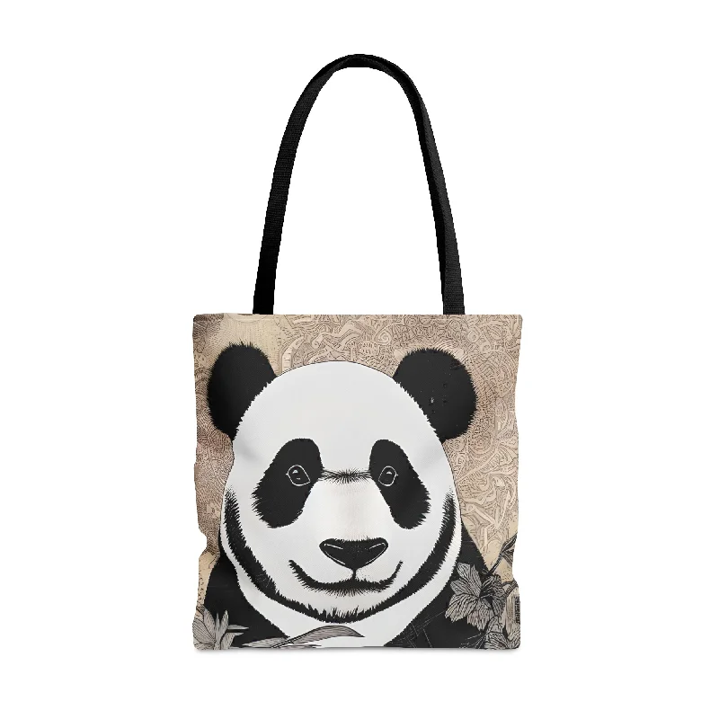 Durable And Cheap Bags Panda Tote Bag