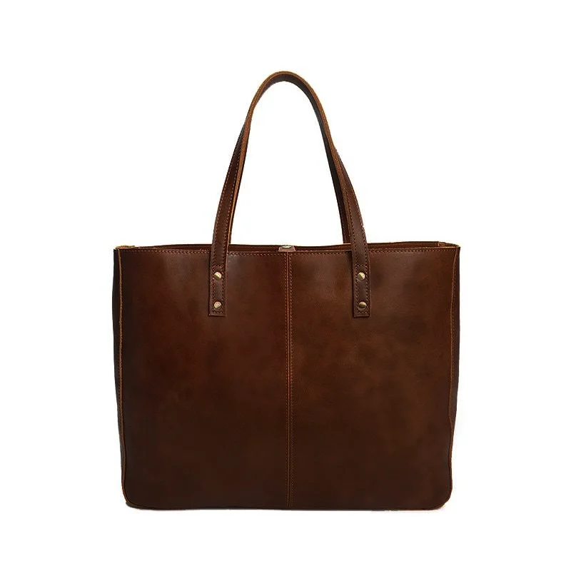 Bags For Personalized Gifts Sienna Leather Tote Bag