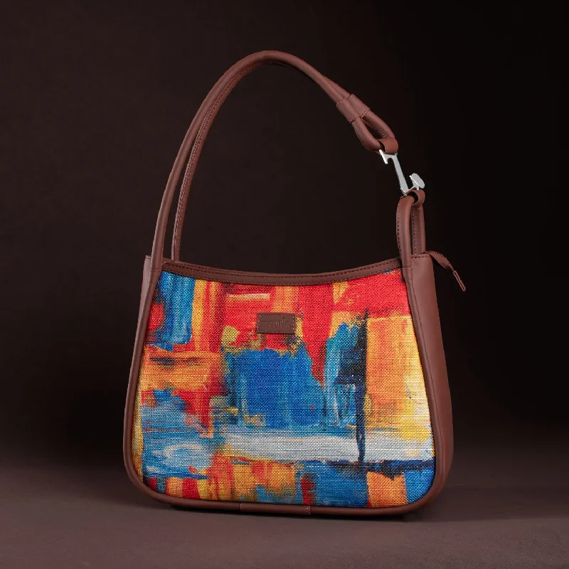 Bags For Personalized Gifts Abstract Amaze Sleek Shoulder Bag