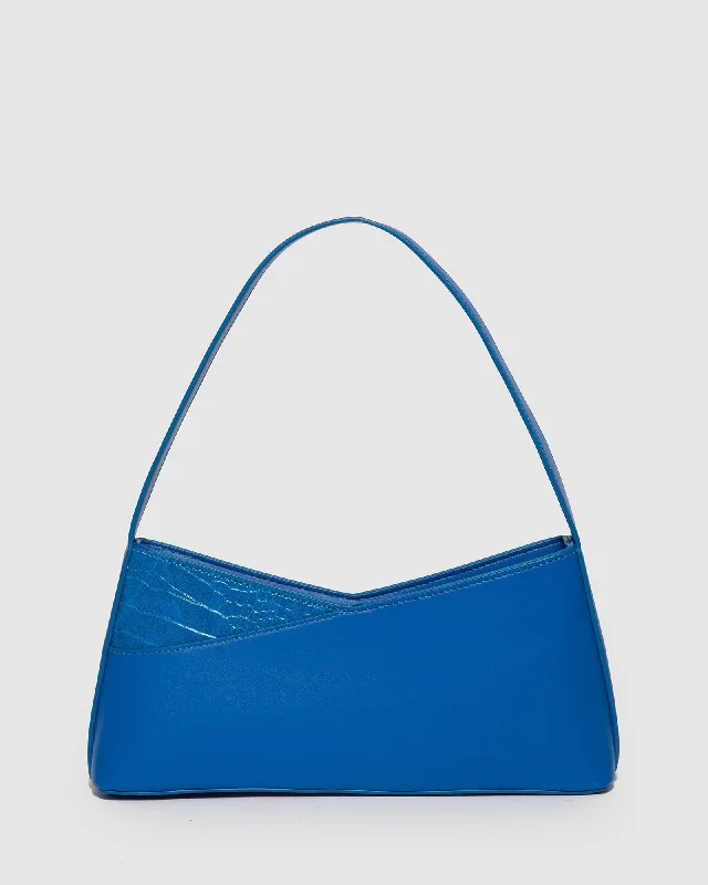 Bags With Discounts Blue Elora Shoulder Bag