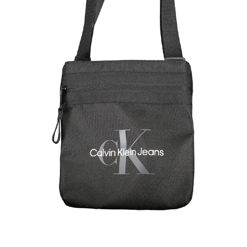 Eco-Friendly And Discounted Bags Calvin Klein Black Polyester Shoulder Bag