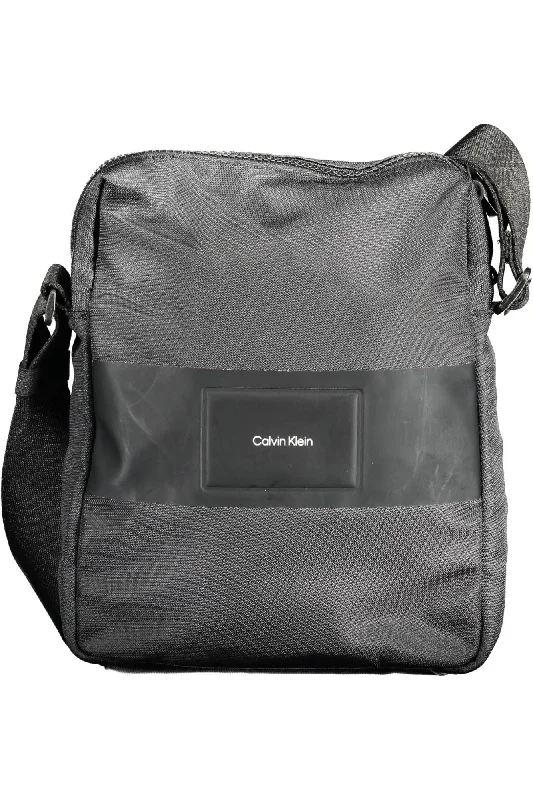 Versatile Bags That Suit Any Outfit Or Event Calvin Klein Black Polyester Men Shoulder Bag