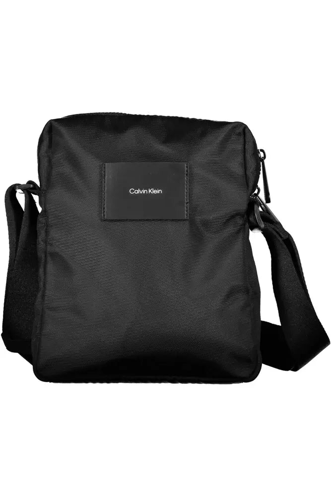 Romantic Valentine's Day Bags With Promotions Calvin Klein Black Polyester Men Shoulder Bag