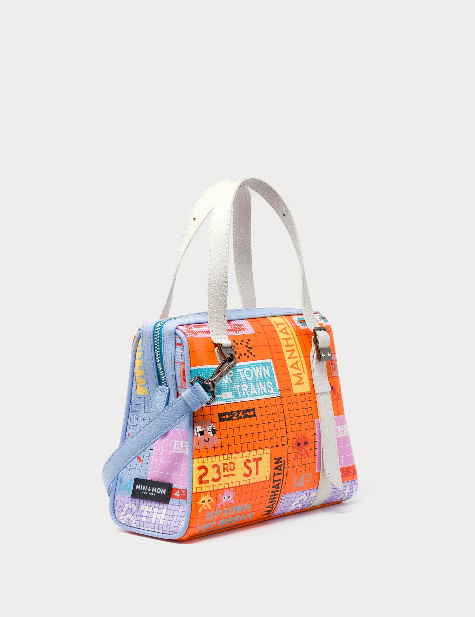 Flash Sale On Premium Bags Esther Small Lollipop Orange Shoulder Bag - Subway Stories Design