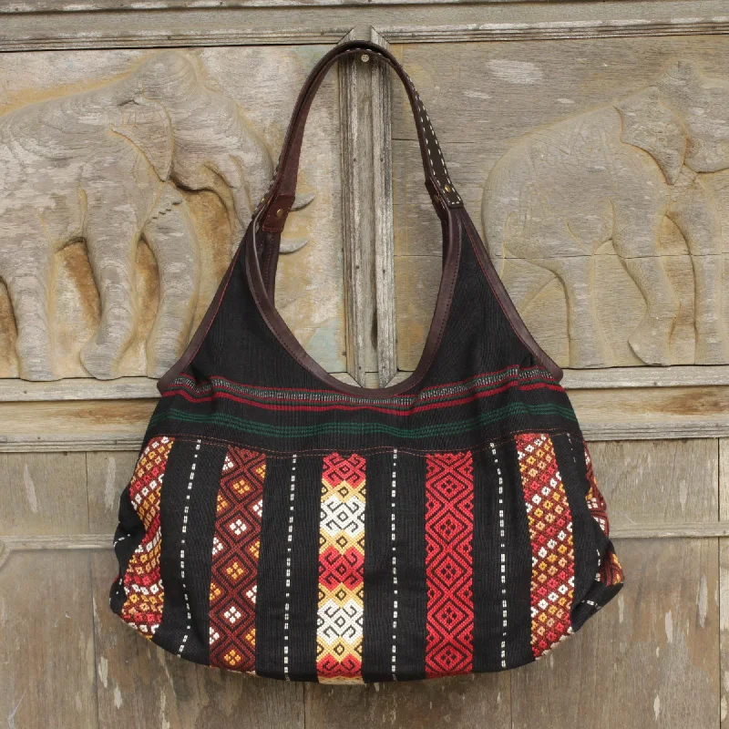 Office Professionals Handmade Thai Naga Tribe Style Shoulder Bag - Naga Chic