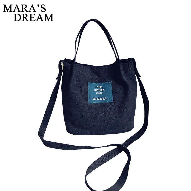 Modern And Limited-Time Offer Bags Mara's Dream Lady Canvas Handbag Candy Color Mini Single Shoulder Bag Crossbody Messenger Bag women Swagger Bag Female shopping