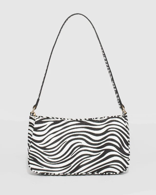 Designer Bags For Luxury Collectors With Offers Print Frankie Shoulder Bag