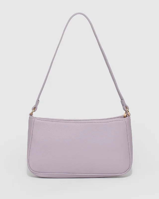 Limited-Time Offer On Trendy Bags Purple Frankie Shoulder Bag