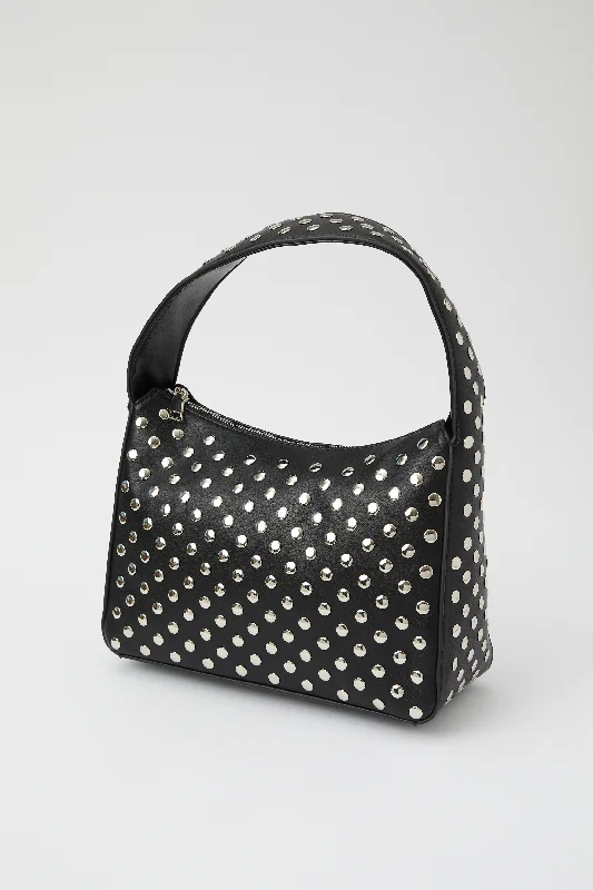 Glamorous Bags For Evening Events And Parties Rebel Shoulder Bag with Studs