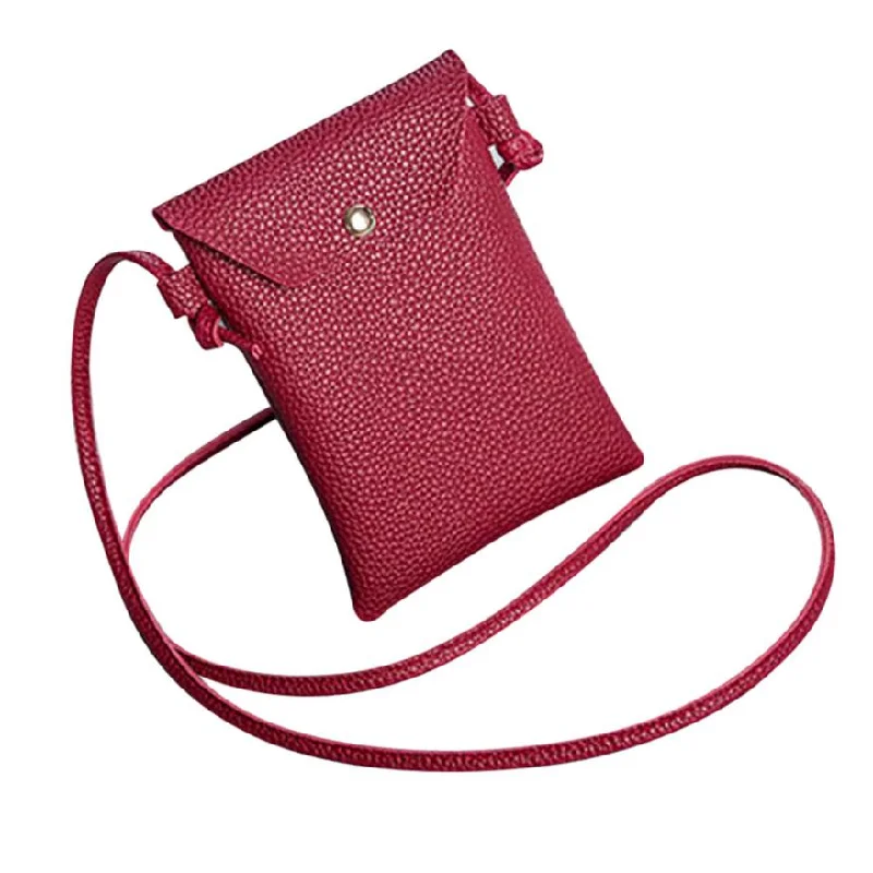 Bags For Sporty And Athletic Styles Women's Leather Handbags Women Coin Purse Lady's  Small Messenger Phone Bags Solid Shoulder Tassel bolsa feminina 2018 New Gifts